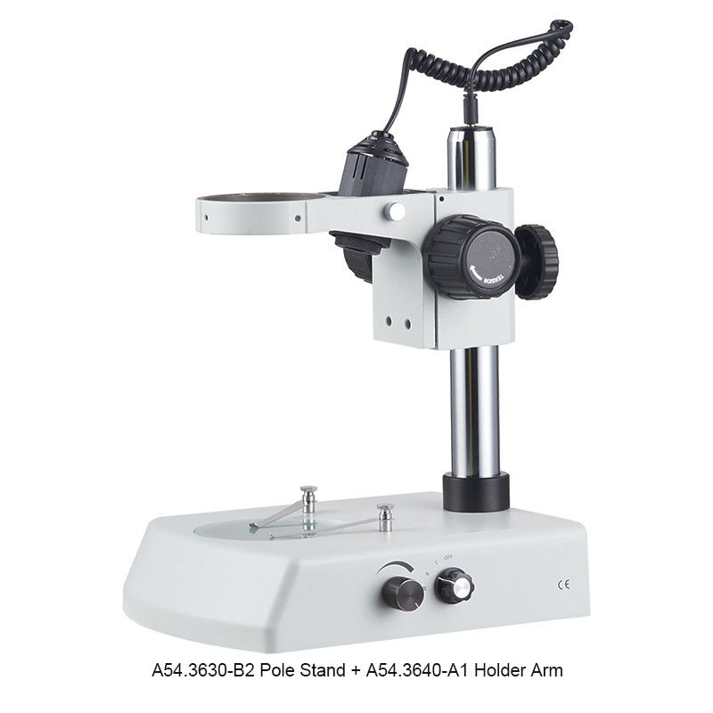 Halogen Lamp Binocular Stereoscopic Microscope 12v 15w Good Color Rendering