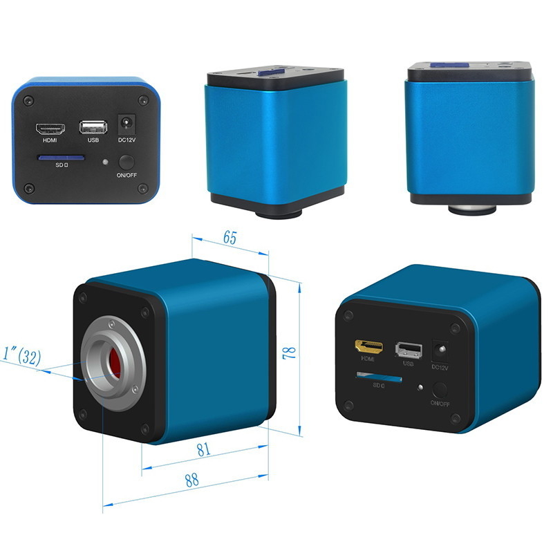 OPTO-EDU A59.2223 Hdmi Wifi Sd 1080p Digital Camera 5.0m Mouse Measure