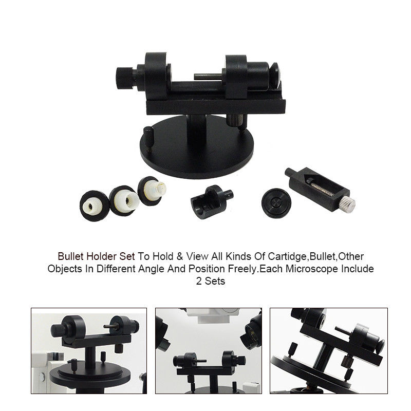 OPTO-EDU 3.2x - 192x Binocular Forensic Comparison Microscope with LED Illumination for Student and School Applications