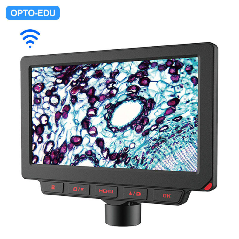 OPTO-EDU A59.5122 Microscope Digital Camera with 2K Resolution 4.0M CMOS Sensor and 7/9/10.1 Inch LCD Screen