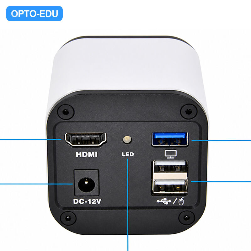 OPTO-EDU A59.3506 4K HDMI+USB Digital Camera, 8M, Mouse Measure+USB Measure