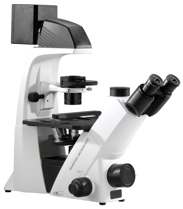 OPTO-EDU A14.2605 Inverted Biological Phase Contrast Microscope, Transmit Light, ECO